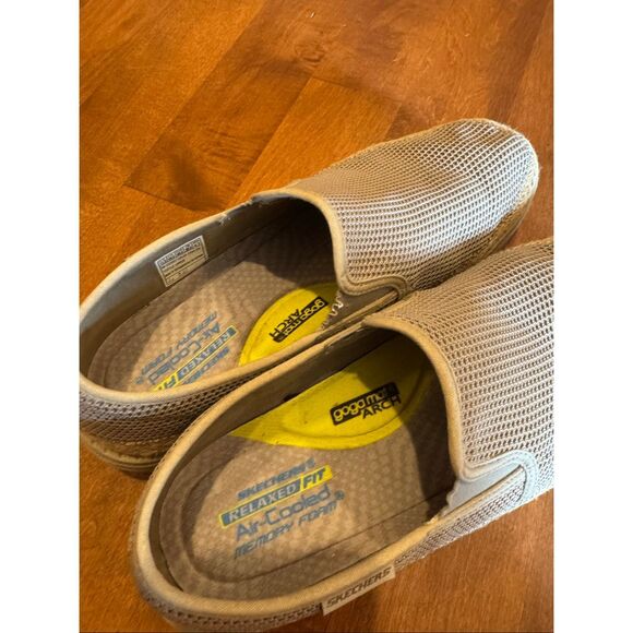 Men’s Skechers Goga mat arch fit relaxed fit memory foam slip on shoes size 11.5 - Picture 6 of 6
